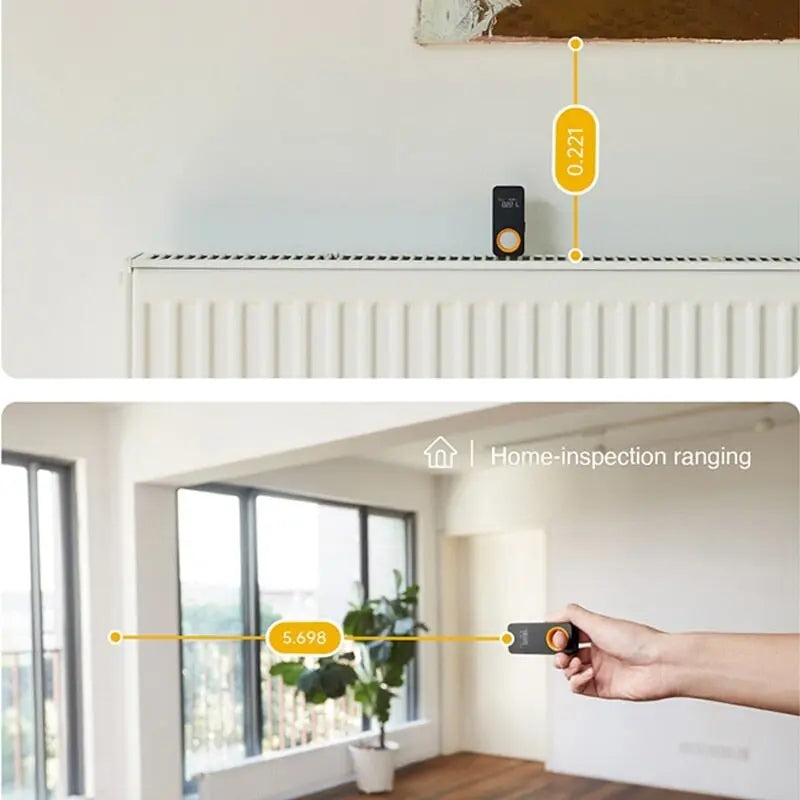 HOTO Laser Maßband, Smart Laser-Entfernungsmesser, Intelligente, 30M, OLED Display HOTO Laser Maßband, Smart Laser-Entfernungsmesser, Intelligente, 30M, OLED Display